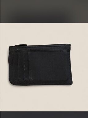 lululemon athletica Black Slim Card Wallet